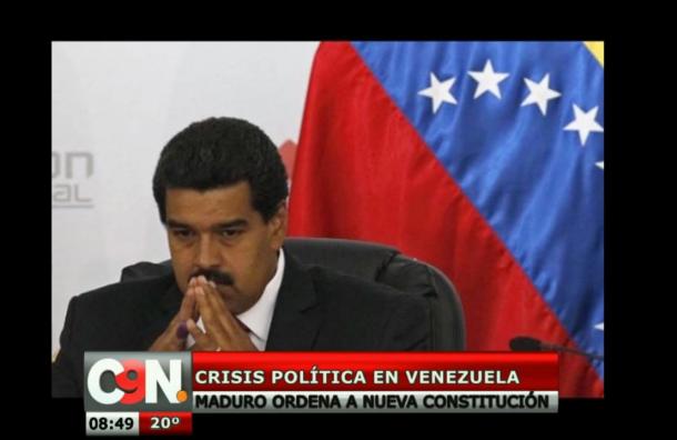 Maduro plantea nueva constitución en Venezuela