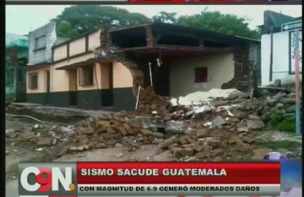 [Internacional] Sismo de 6.9 sacudió la República de Guatemala