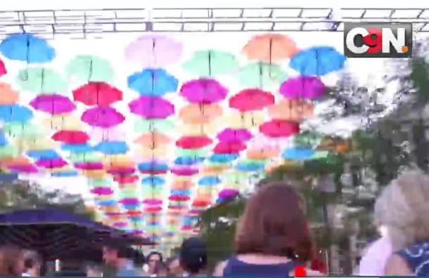 Se puso de moda el ‘Umbrella Sky’