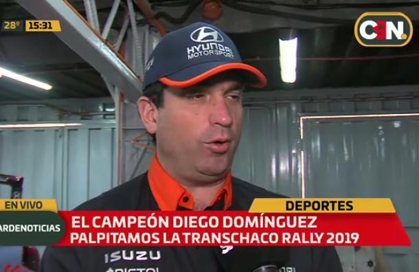 Diego Domínguez ya palpita la Transchaco Rally 2019