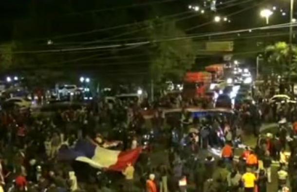 Manifestaciones en Alto Paraná contra la Cuarentena Total