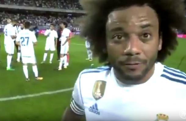 Lo que la TV no te muestra: con una cámara en la cabeza grabó los «secretos» de un partido del Real Madrid