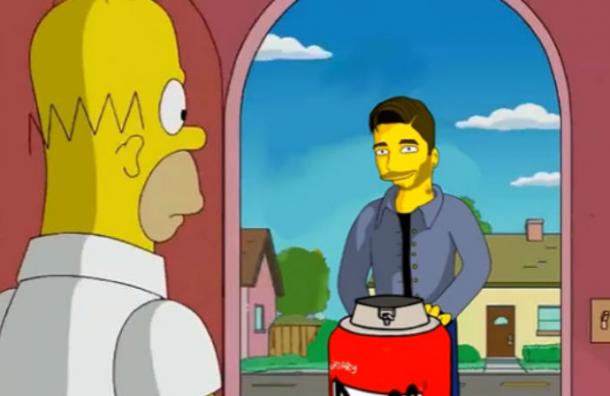 ¿Maluma en Los Simpsons? El viral que tiene a todos confundidos