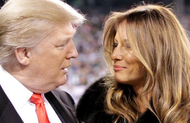Melania Trump «se casó con su padre» y esta foto así lo demuestra